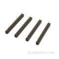 Conector de cabeçote fêmea com passo de 2,0 mm reto 12P